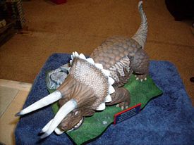 Three horned dinoe - triceratops