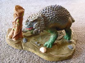Aurora Prehistoriic Scenes built up models