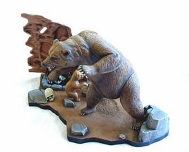 aurora prehistoric scenes model
