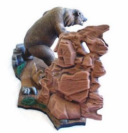aurora prehistoric scenes model