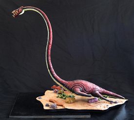 aurora prehistoric scenes model