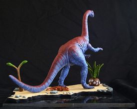 aurora prehistoric scenes model