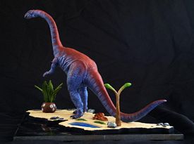 aurora prehistoric scenes model