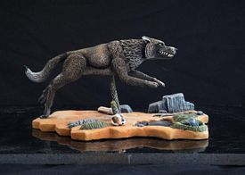 aurora prehistoric scenes model