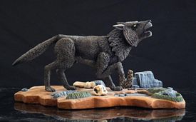 aurora prehistoric scenes model
