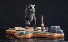 aurora prehistoric scenes model
