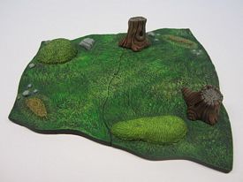 Aurora prehistoric scenes resin model add on