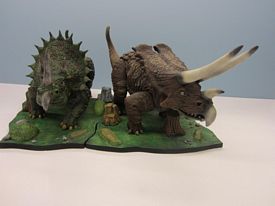Aurora prehistoric scenes resin model add on
