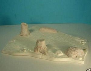 Aurora prehistoric scenes resin model add on