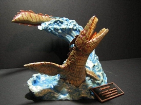 Aurora prehistoric scenes resin model add on