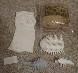 Aurora prehistoric scenes resin model add on