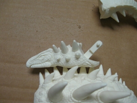 Aurora prehistoric scenes resin model add on