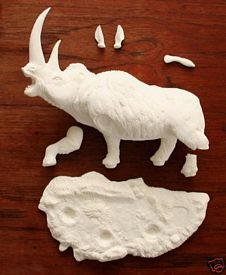 Aurora prehistoric scenes resin model add on