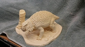 Aurora prehistoric scenes resin model add on