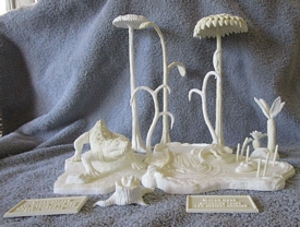 Aurora prehistoric scenes resin model add on