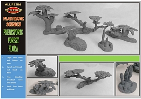 Aurora prehistoric scenes resin model add on
