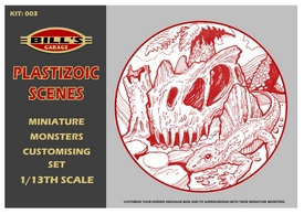 Aurora prehistoric scenes resin model add on