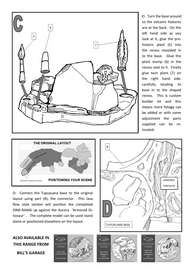 Aurora prehistoric scenes resin model add on