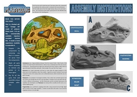 Aurora prehistoric scenes resin model add on