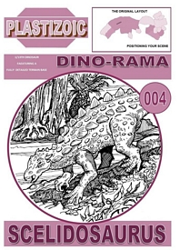 Aurora prehistoric scenes resin model add on