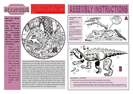 Aurora prehistoric scenes resin model add on