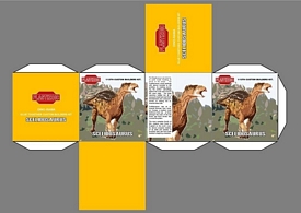 Aurora prehistoric scenes resin model add on