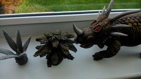 Aurora prehistoric scenes resin model add on