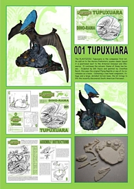 Aurora prehistoric scenes resin model add on