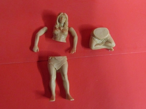 Aurora prehistoric scenes resin model add on