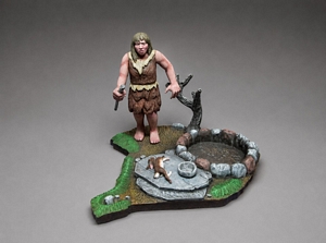 Aurora prehistoric scenes resin model add on