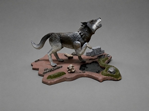 aurora prehistoric scenes model