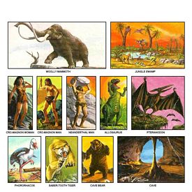 Aurora prehistoric scenes resin model add on