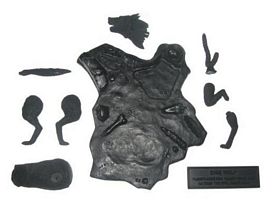 Aurora prehistoric scenes resin model add on