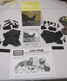 Aurora prehistoric scenes resin model add on