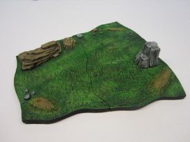 Aurora prehistoric scenes resin model add on