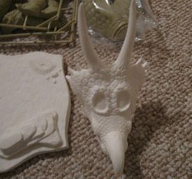 Aurora prehistoric scenes resin model add on