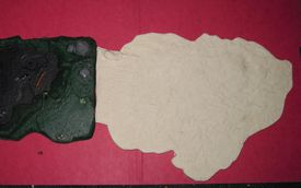 Aurora prehistoric scenes resin model add on