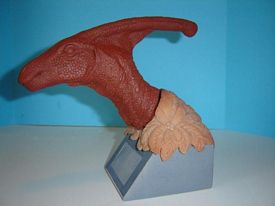 Aurora prehistoric scenes resin model add on