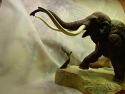 Aurora prehistoric scenes resin model add on