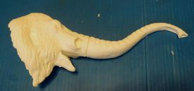 Aurora prehistoric scenes resin model add on