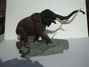Aurora prehistoric scenes resin model add on