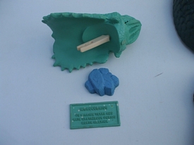 Aurora prehistoric scenes resin model add on