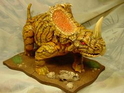 Aurora prehistoric scenes resin model add on