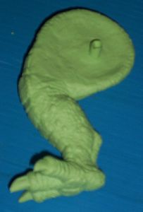 Aurora prehistoric scenes resin model add on