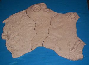 Aurora prehistoric scenes resin model add on