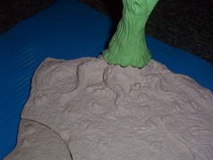 Aurora prehistoric scenes resin model add on