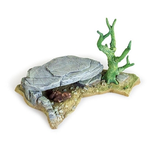 Aurora prehistoric scenes resin model add on
