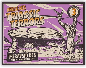 Aurora prehistoric scenes resin model add on
