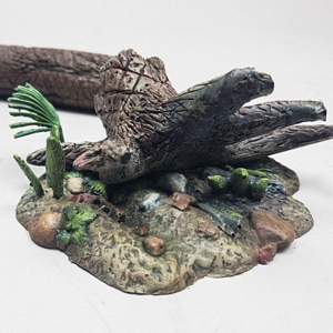 Aurora prehistoric scenes resin model add on
