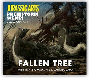 Aurora prehistoric scenes resin model add on